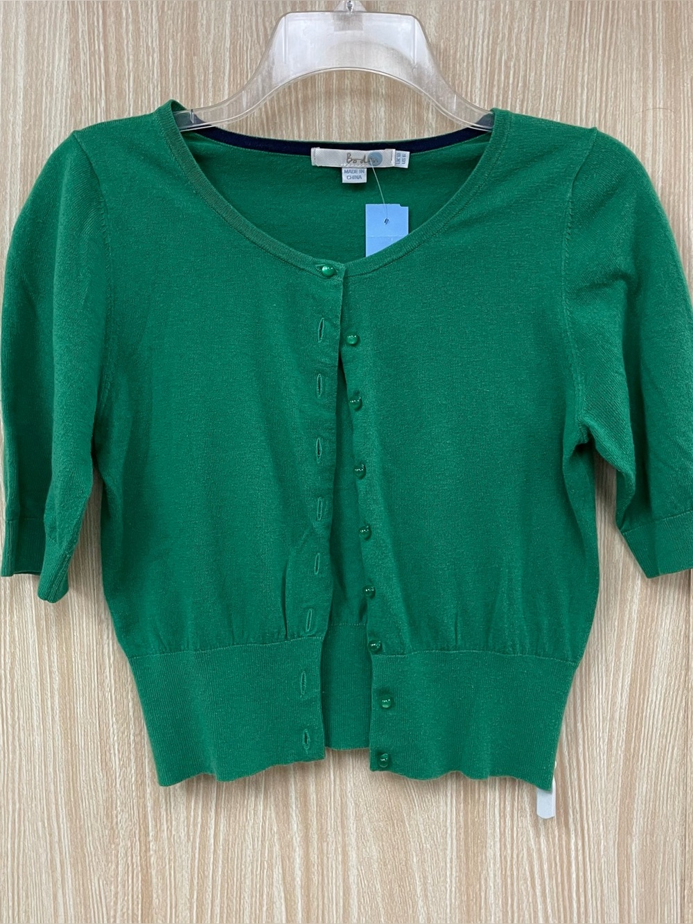Boden Green Cardigan Size 6